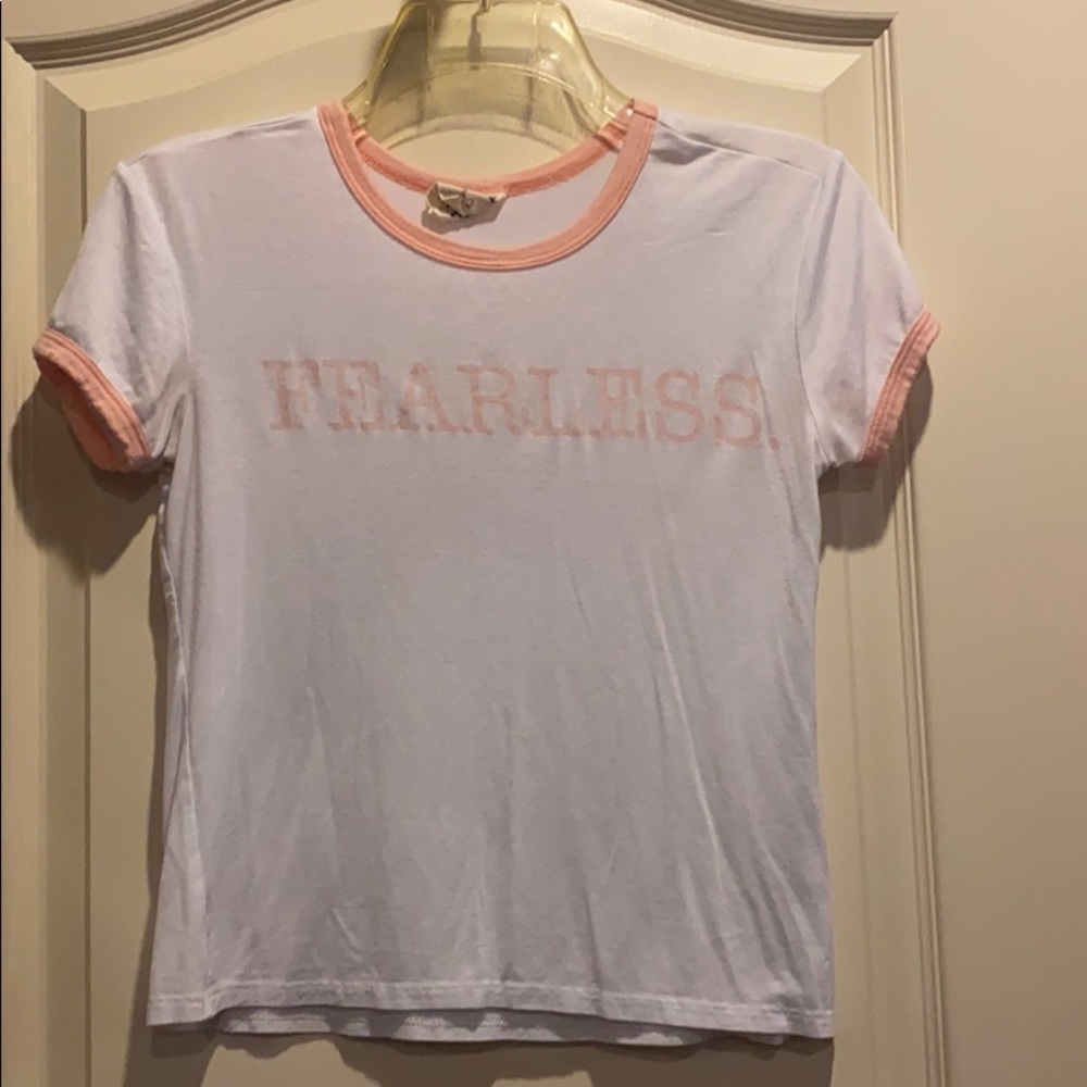 Cropped T & Matching Flannel